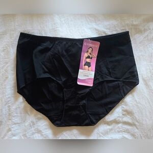 NWT: 🎉COMFORTABLE UNDERWEAR! XL; Black; Briefs; Curveez® Light Shaping Brief